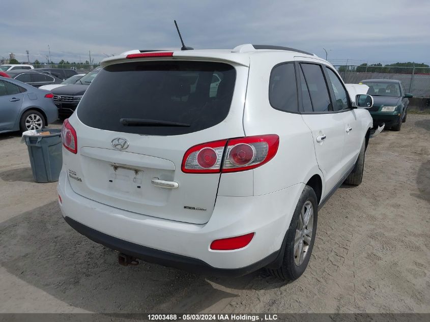 2012 Hyundai Santa Fe Se VIN: 5XYZHDAG7CG112280 Lot: 12003488