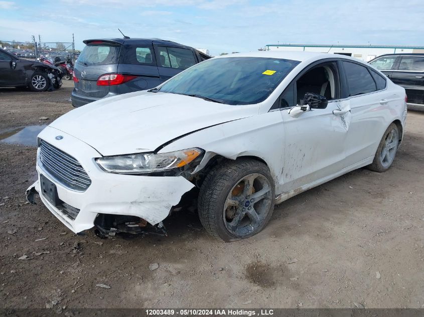 2016 Ford Fusion Se VIN: 3FA6P0H76GR181564 Lot: 12003489