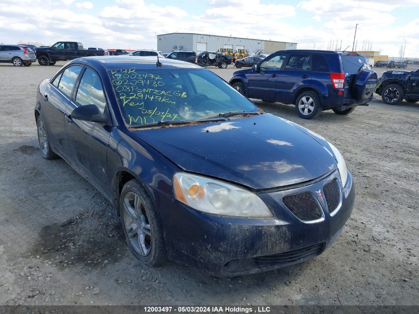 2008 Pontiac G6 VIN: 1G2ZG57N284209430 Lot: 12003497