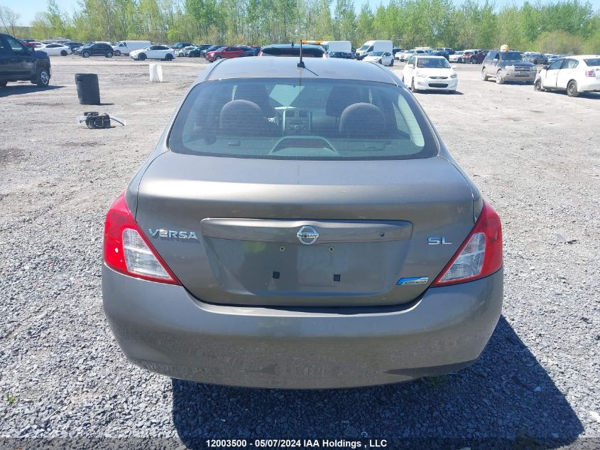 2012 Nissan Versa S/Sv/Sl VIN: 3N1CN7AP7CL888534 Lot: 12003500