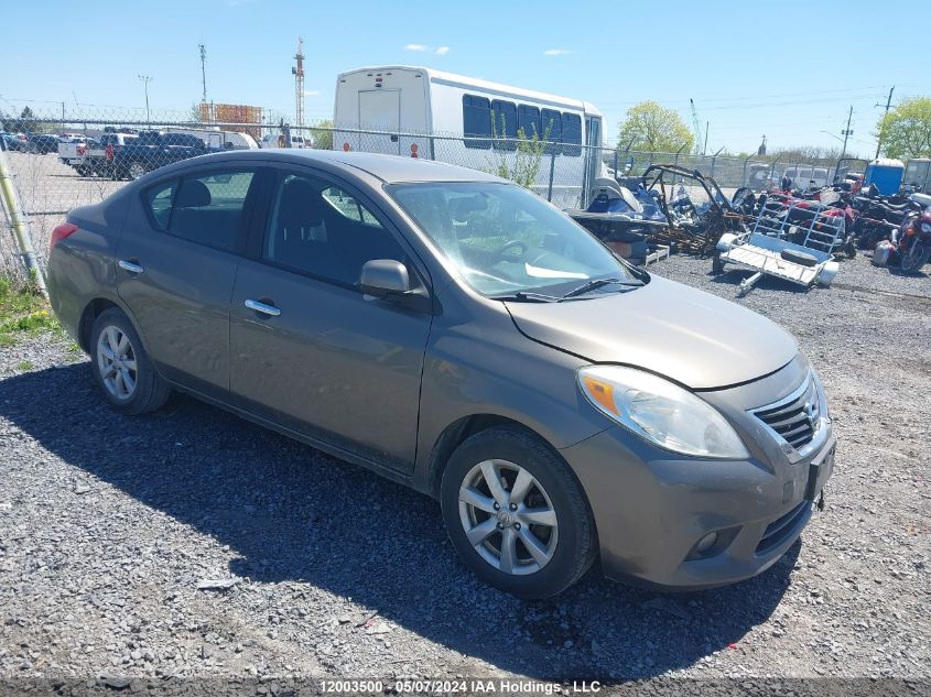 2012 Nissan Versa S/Sv/Sl VIN: 3N1CN7AP7CL888534 Lot: 12003500