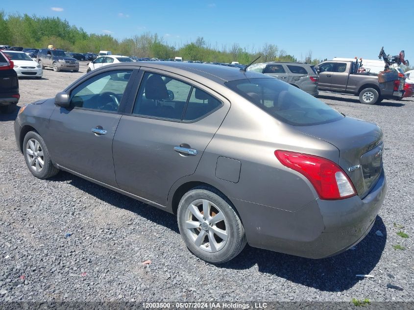 2012 Nissan Versa S/Sv/Sl VIN: 3N1CN7AP7CL888534 Lot: 12003500