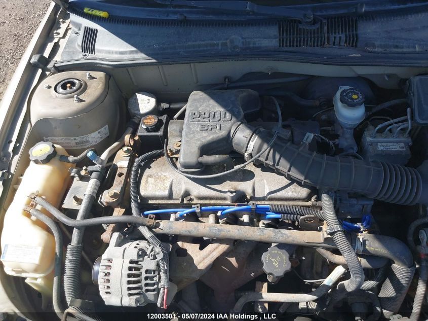 2001 Chevrolet Cavalier Cng VIN: 3G1JC52461S156281 Lot: 12003501