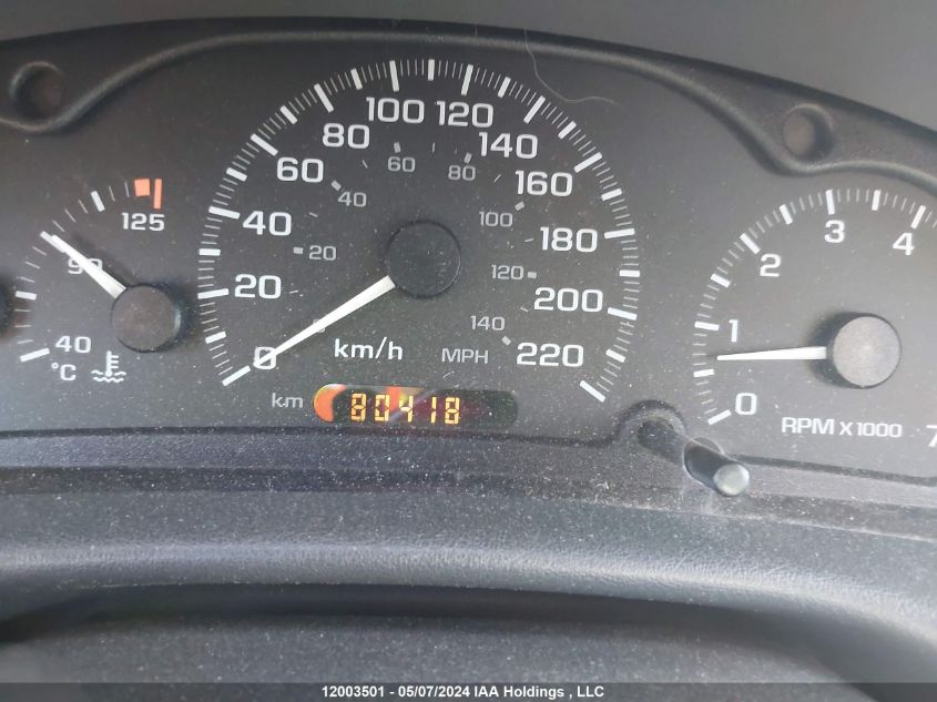 2001 Chevrolet Cavalier Cng VIN: 3G1JC52461S156281 Lot: 12003501