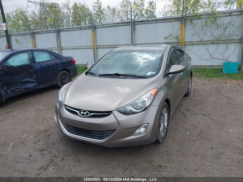 2013 Hyundai Elantra Gls/Limited VIN: 5NPDH4AE1DH447747 Lot: 12003503