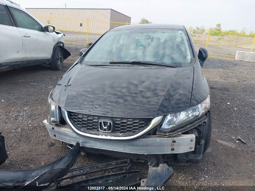 2013 Honda Civic Sdn VIN: 2HGFB2E45DH019416 Lot: 12003517