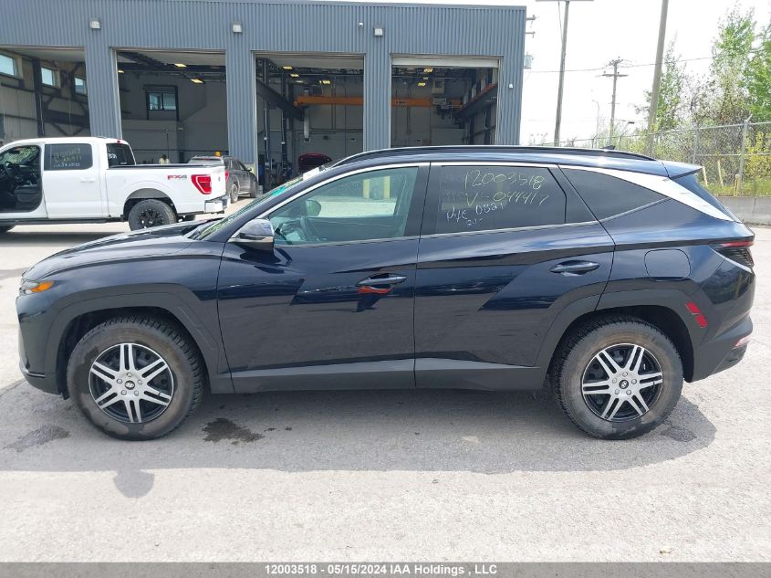 2022 Hyundai Tucson Sel VIN: KM8JCCAE5NU044417 Lot: 12003518