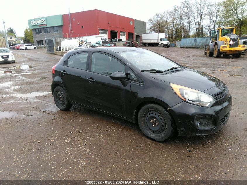 2012 Kia Rio Lx VIN: KNADM5A37C6707705 Lot: 12003522