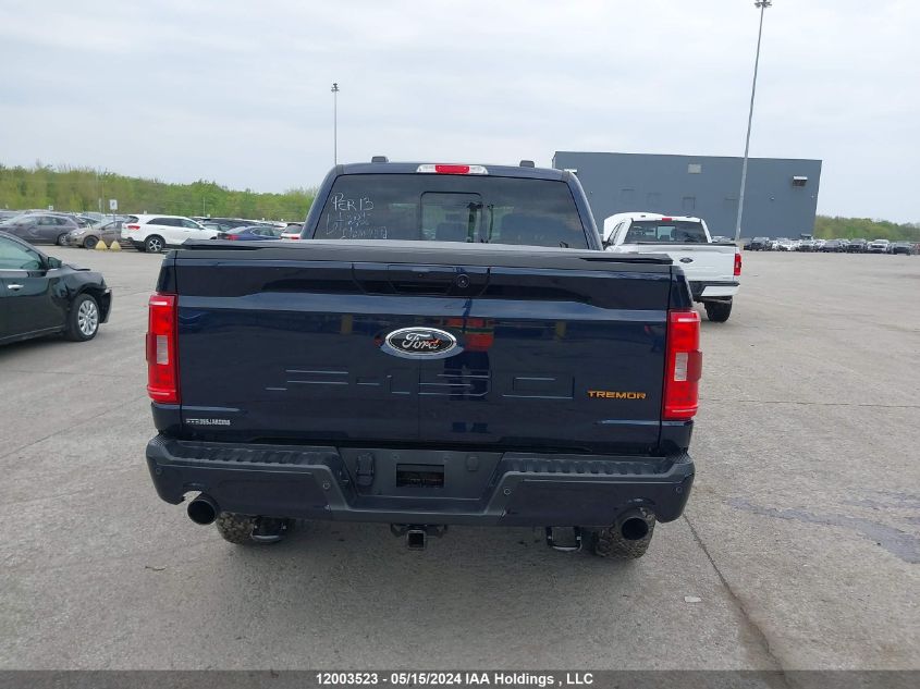 2022 Ford F150 Supercrew VIN: 1FTEW1E86NFC36357 Lot: 12003523