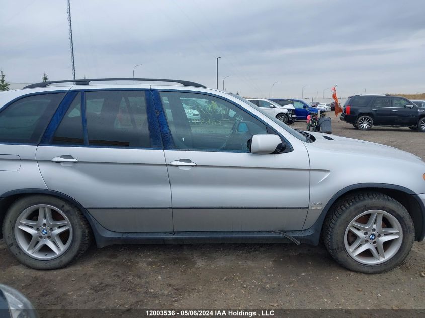 2003 BMW X5 4.4I VIN: 5UXFB33523LH43938 Lot: 12003536