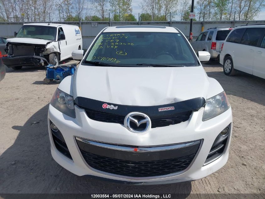 2011 Mazda Cx-7 VIN: JM3ER4D33B0383630 Lot: 12003554