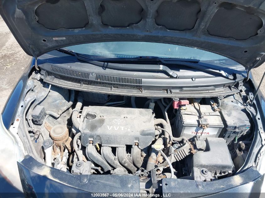 2009 Toyota Yaris VIN: JTDBT923591349500 Lot: 12003567