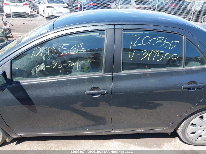 2009 Toyota Yaris VIN: JTDBT923591349500 Lot: 12003567