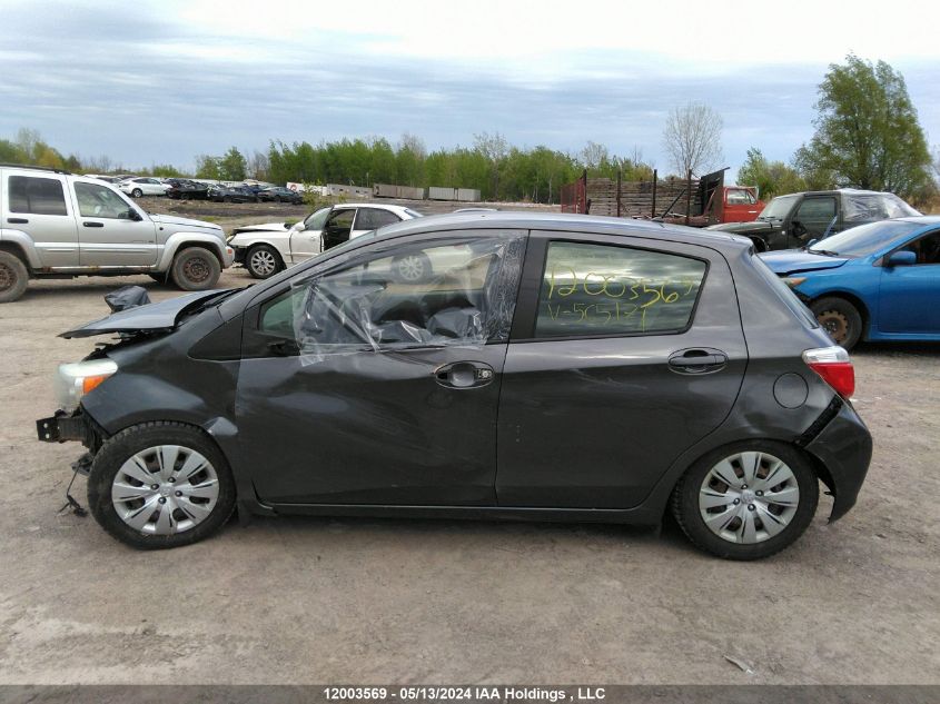 2013 Toyota Yaris Le VIN: JTDKTUD38DD565171 Lot: 12003569