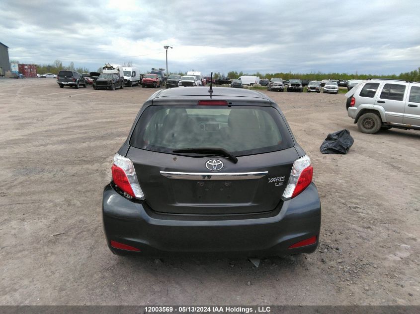 2013 Toyota Yaris Le VIN: JTDKTUD38DD565171 Lot: 12003569