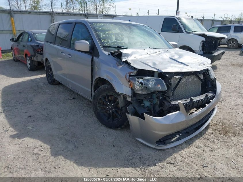 2020 Dodge Grand Caravan Gt VIN: 2C4RDGEG5LR152392 Lot: 12003576