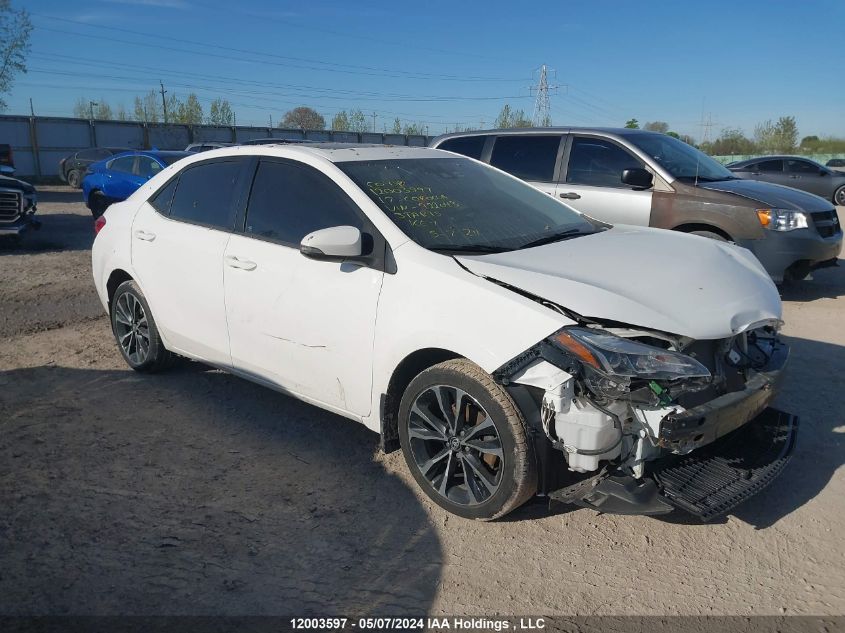 2017 Toyota Corolla Le VIN: 2T1BURHE9HC922043 Lot: 12003597