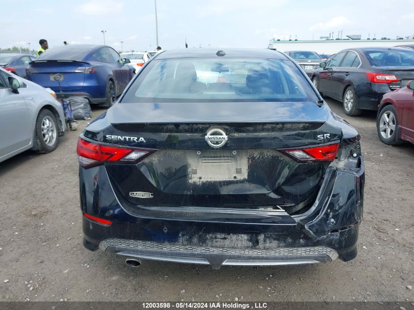 2022 Nissan Sentra VIN: 3N1AB8DV8NY294833 Lot: 12003598