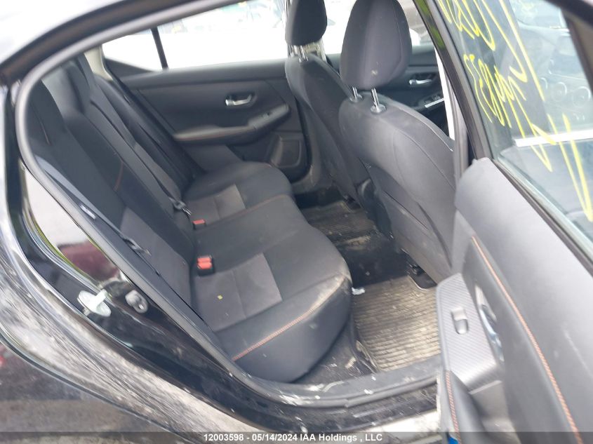 2022 Nissan Sentra VIN: 3N1AB8DV8NY294833 Lot: 12003598