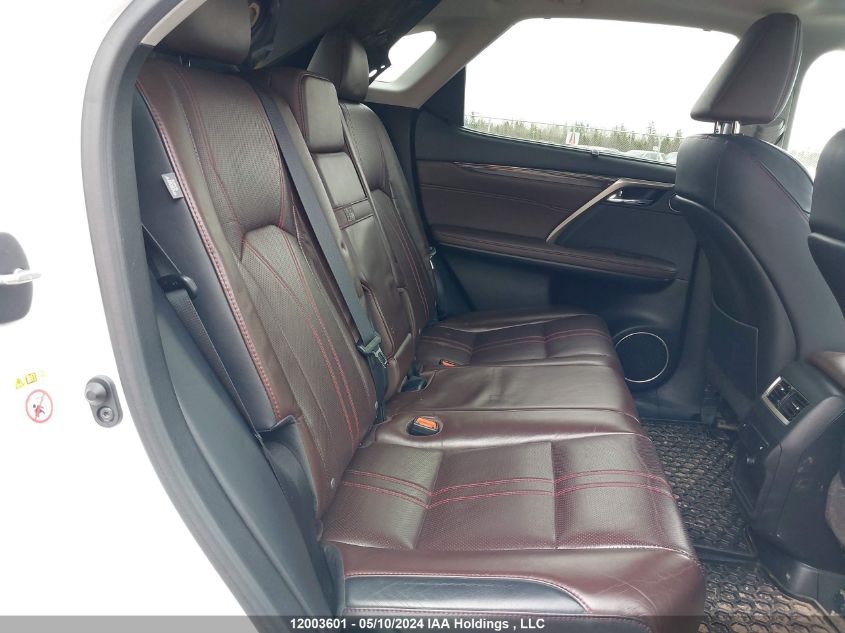 2016 Lexus Rx 350 VIN: 2T2BZMCA8GC041093 Lot: 12003601