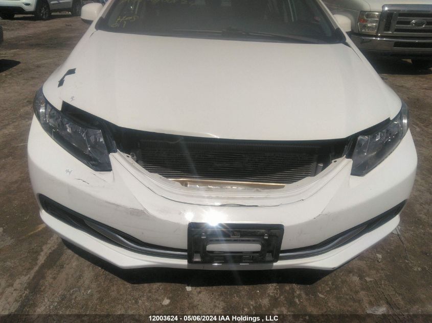 2013 Honda Civic Sdn VIN: 2HGFB2F46DH110158 Lot: 12003624