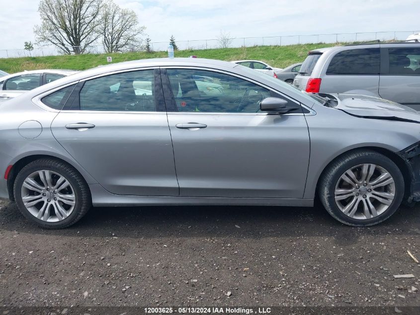 2015 Chrysler 200 VIN: 1C3CCCAG0FN740603 Lot: 12003625