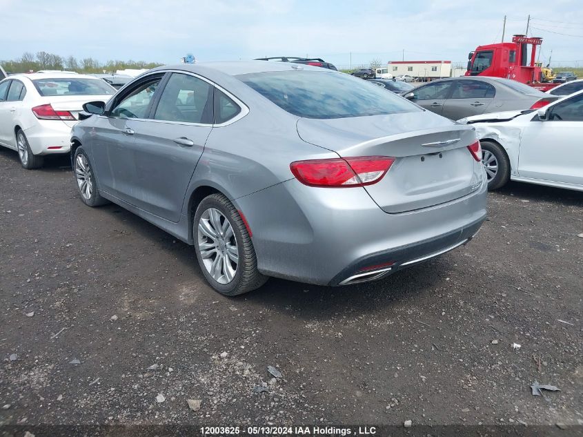 2015 Chrysler 200 VIN: 1C3CCCAG0FN740603 Lot: 12003625