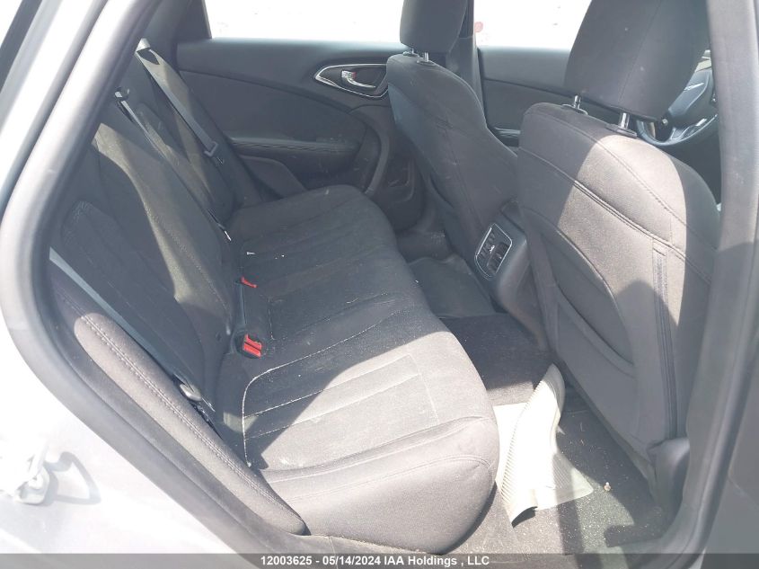 2015 Chrysler 200 VIN: 1C3CCCAG0FN740603 Lot: 12003625