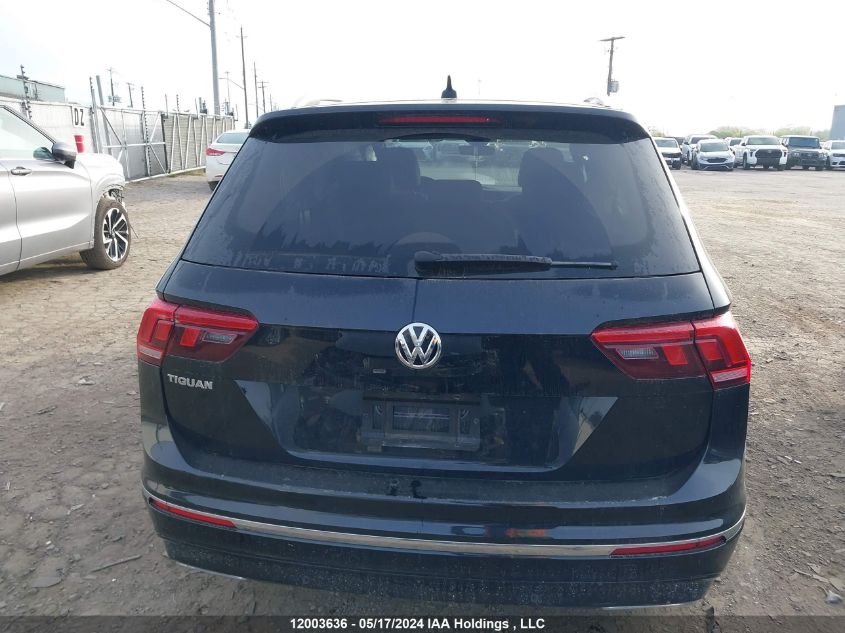 2019 Volkswagen Tiguan VIN: 3VV4B7AX5KM005809 Lot: 12003636