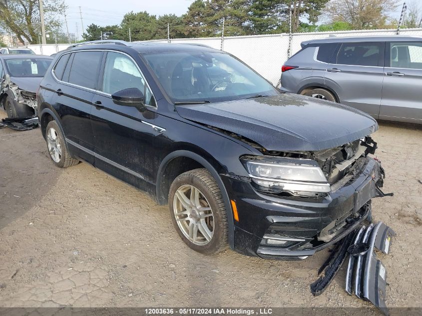 2019 Volkswagen Tiguan VIN: 3VV4B7AX5KM005809 Lot: 12003636