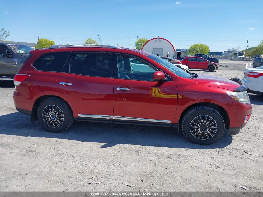 2014 Nissan Pathfinder VIN: 5N1AR2MMXEC602053 Lot: 12003637