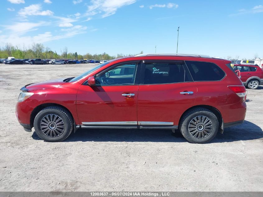 2014 Nissan Pathfinder VIN: 5N1AR2MMXEC602053 Lot: 12003637