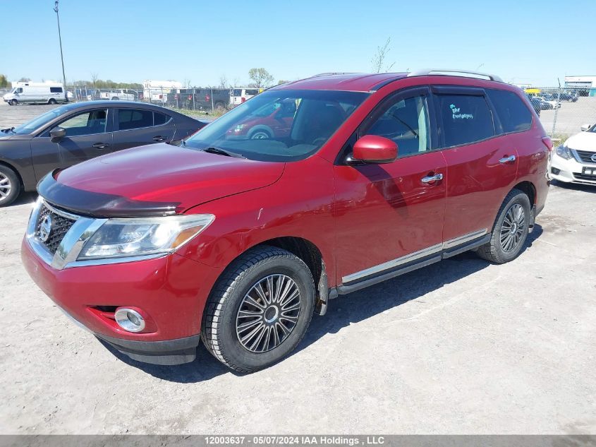 2014 Nissan Pathfinder VIN: 5N1AR2MMXEC602053 Lot: 12003637