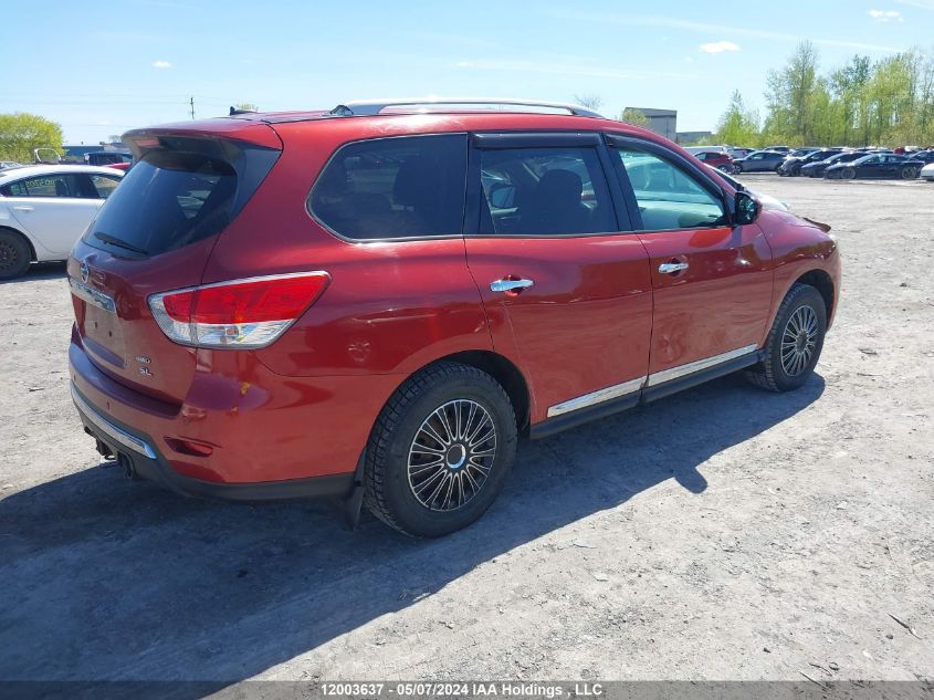 2014 Nissan Pathfinder VIN: 5N1AR2MMXEC602053 Lot: 12003637