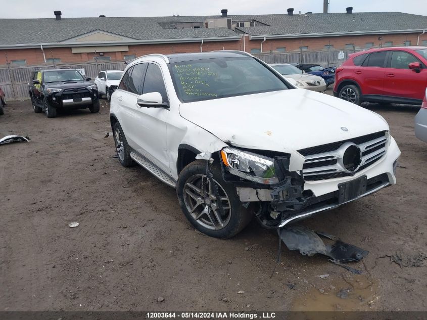 2016 Mercedes-Benz Glc VIN: WDC0G4KB2GF098550 Lot: 12003644