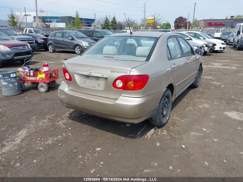 2004 Toyota Corolla VIN: 2T1BR32E04C813018 Lot: 12003654