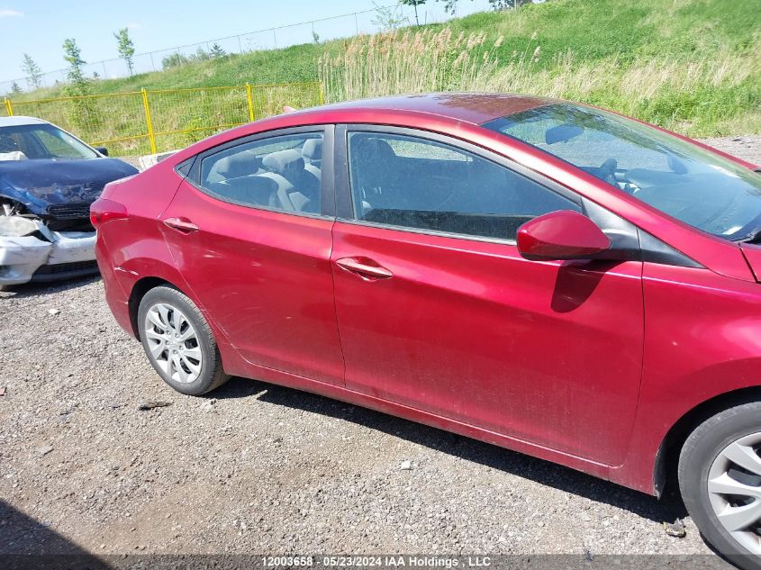 2013 Hyundai Elantra Gls/Limited VIN: 5NPDH4AE9DH362378 Lot: 12003658