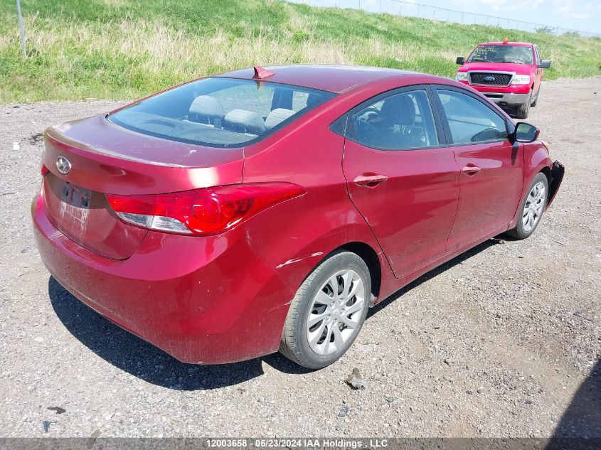 2013 Hyundai Elantra Gls/Limited VIN: 5NPDH4AE9DH362378 Lot: 12003658