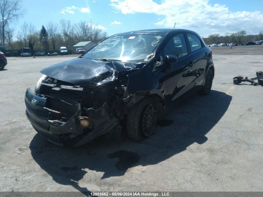 2016 Kia Rio Lx VIN: KNADM5A37G6736000 Lot: 12003662