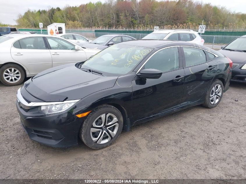 2018 Honda Civic Sedan VIN: 2HGFC2E54JH014337 Lot: 12003672