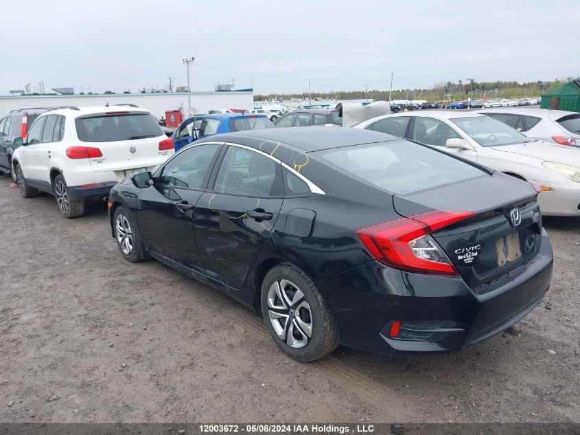 2018 Honda Civic Sedan VIN: 2HGFC2E54JH014337 Lot: 12003672