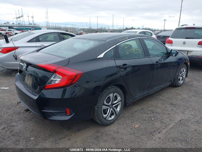 2018 Honda Civic Sedan VIN: 2HGFC2E54JH014337 Lot: 12003672