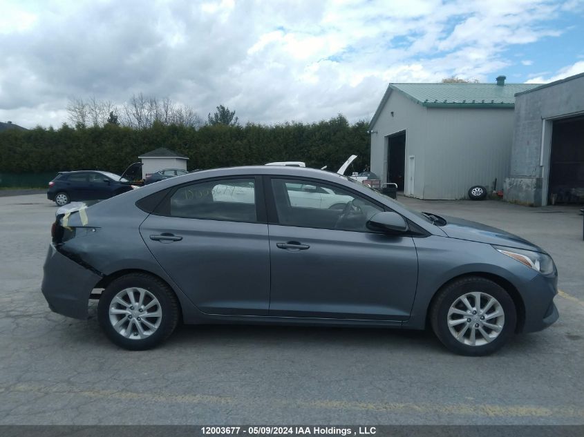 2018 Hyundai Accent Se/Sel VIN: 3KPC24A36JE005154 Lot: 12003677