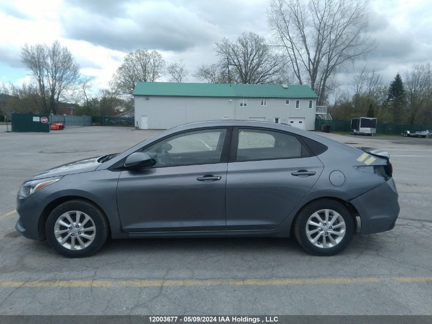 2018 Hyundai Accent Se/Sel VIN: 3KPC24A36JE005154 Lot: 12003677