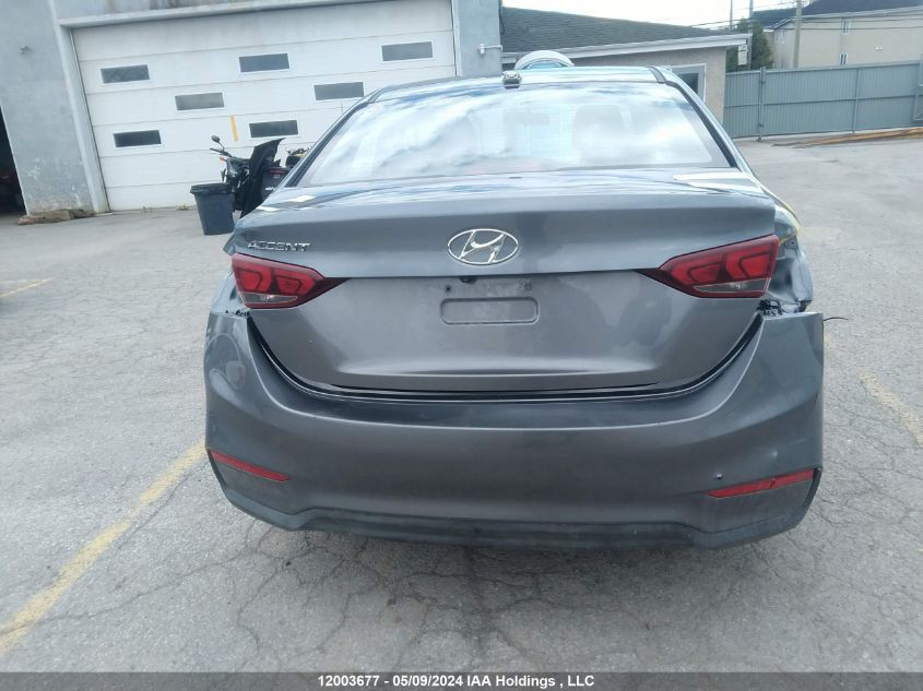 2018 Hyundai Accent Se/Sel VIN: 3KPC24A36JE005154 Lot: 12003677