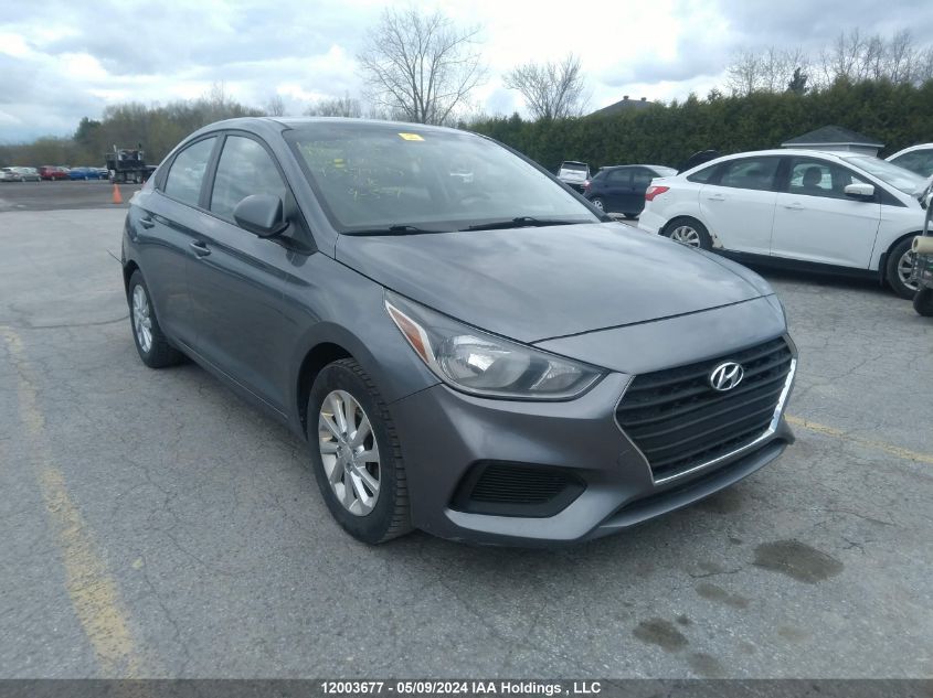 2018 Hyundai Accent Se/Sel VIN: 3KPC24A36JE005154 Lot: 12003677