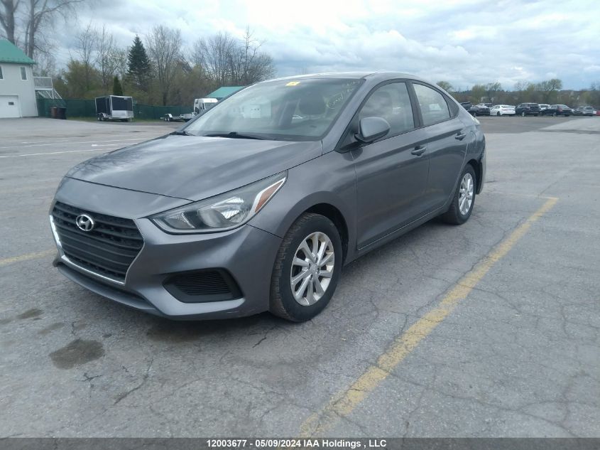 2018 Hyundai Accent Se/Sel VIN: 3KPC24A36JE005154 Lot: 12003677