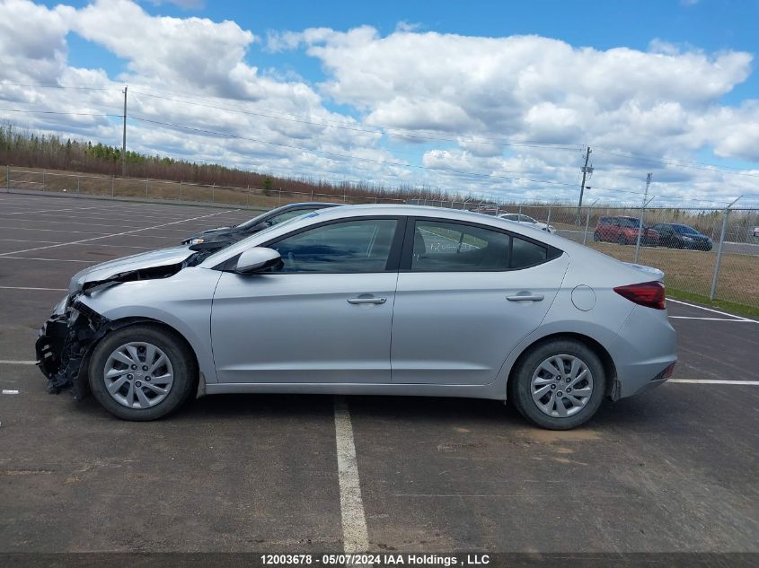 2019 Hyundai Elantra Se VIN: KMHD74LF5KU805519 Lot: 12003678