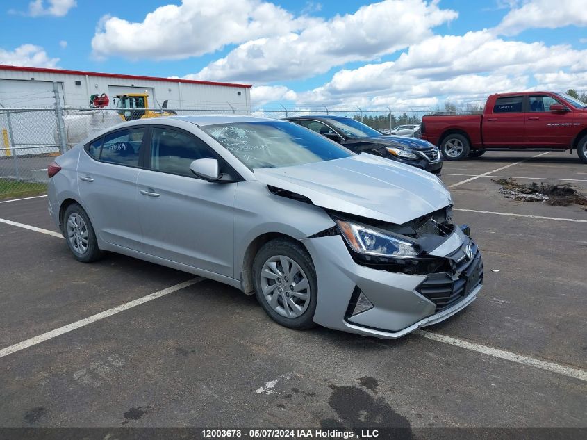 2019 Hyundai Elantra Se VIN: KMHD74LF5KU805519 Lot: 12003678