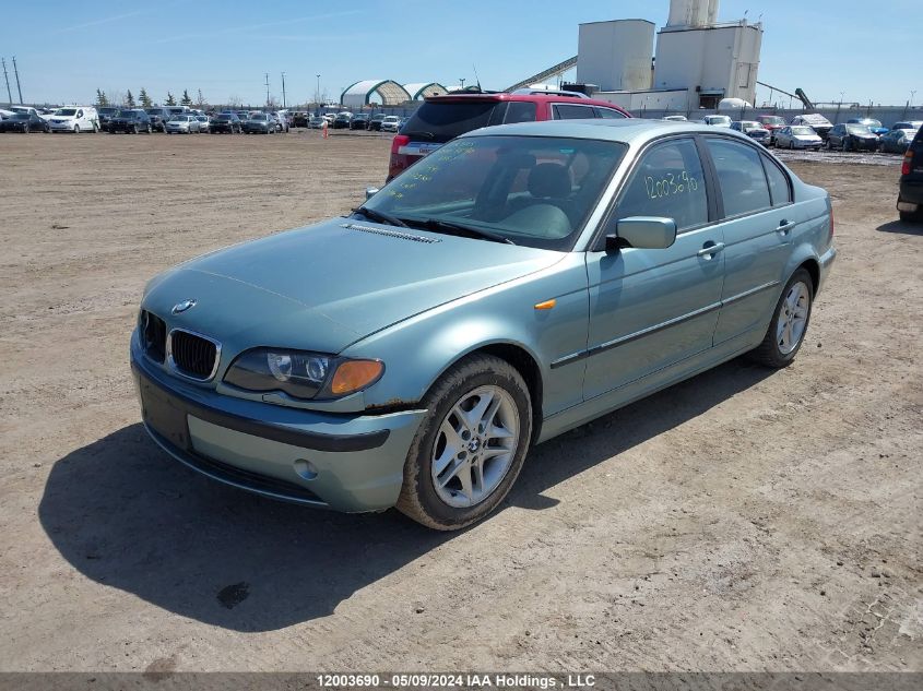 2003 BMW 325 I VIN: WBAEV33403PD57391 Lot: 12003690